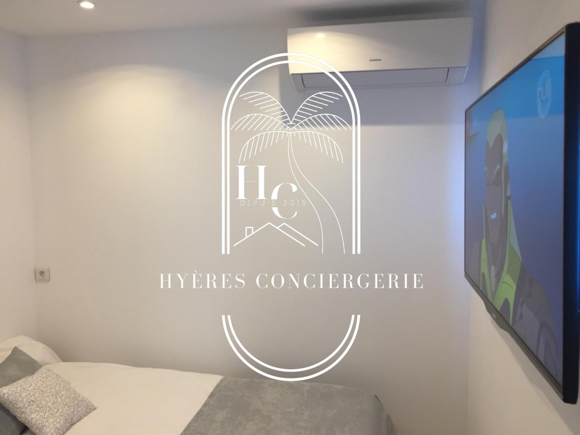 T2 Cocconing- Clim Pk Wifi- Costebelle-5Min Plage By Hc Hyeres Luaran gambar